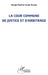 La cour commune de justice et d'arbitrage by Serge Patrick Levoa Awona