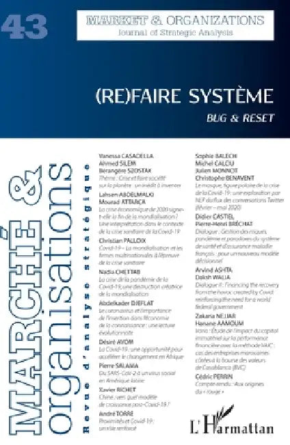 (Re)faire système: Bug & Reset by Dimitri Uzunidis