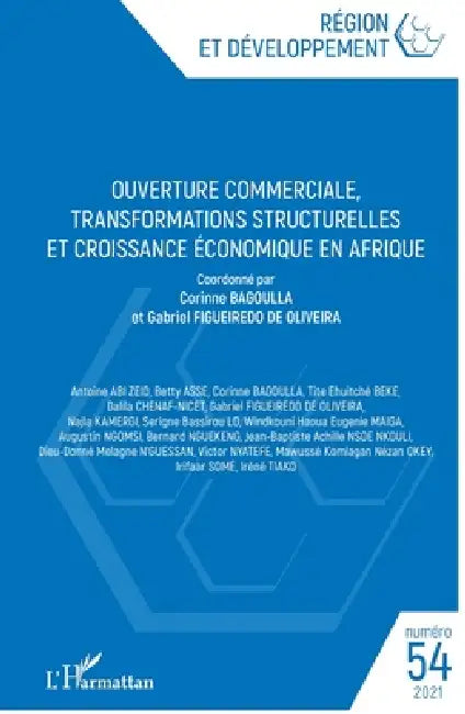 Ouverture commerciale, transformations structurelles et croissance économique en Afrique by Maurice Catin