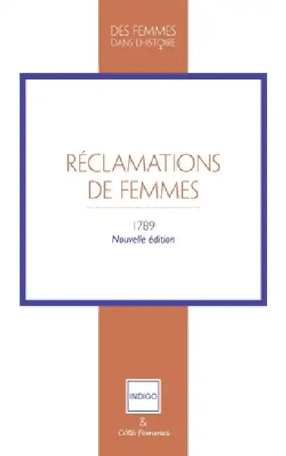 Réclamations de Femmes: 1789. Nouvelle édition by Milagros Palma
