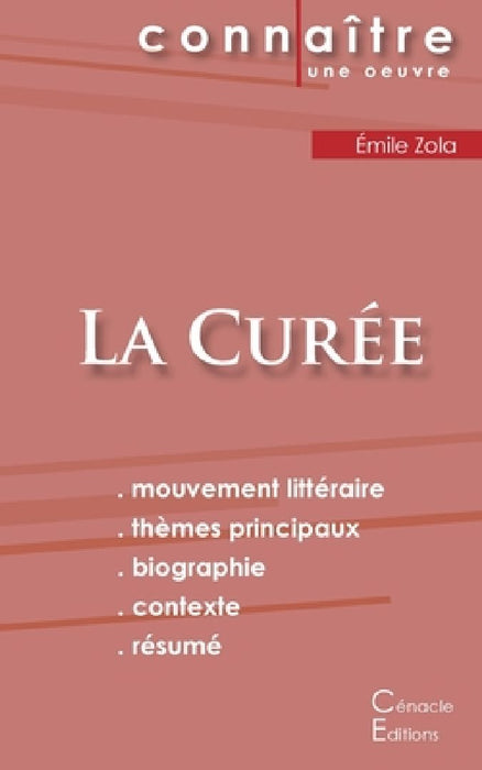 Fiche de lecture La Curee de Emile Zola (Analyse litteraire de reference et resume complet) by Emile Zola