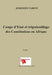 Coups d'Etat et tripatouillage des Constitutions en Afrique by Bededjim Narom