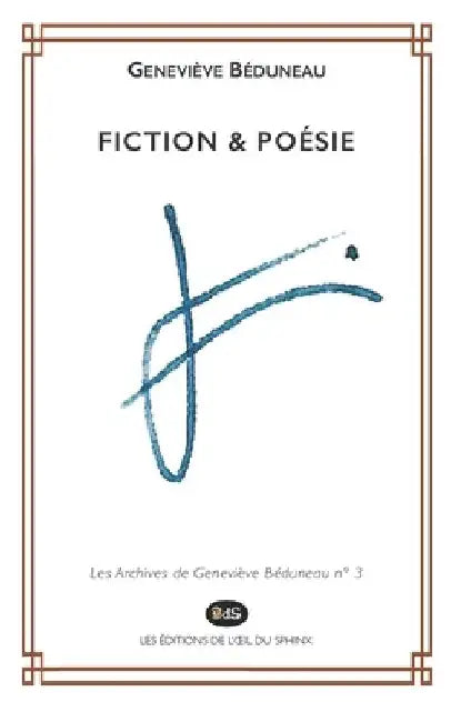 Fiction & Poésie by Marlin, Philippe