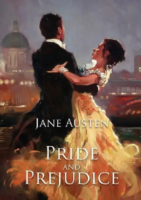 Pride and Prejudice: A romantic novel of manners by Jane Austen following the emotional development of a young woman by Jane Austen
