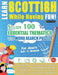 Learn Scottish While Having Fun! - For Adults: EASY TO ADVANCED - STUDY 100 ESSENTIAL THEMATICS WITH WORD SEARCH PUZZLES - VOL.1 - Uncover How to Impr by Linguas Classics