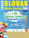 Learn Slovak While Having Fun! - For Adults: EASY TO ADVANCED - STUDY 100 ESSENTIAL THEMATICS WITH WORD SEARCH PUZZLES - VOL.1 - Uncover How to Improv by Linguas Classics