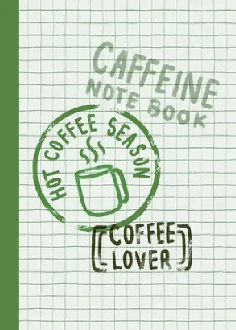 Carnet Caféine Vert by Hello Editions