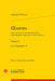 Oeuvres. Tome V: Les Tragiques, I by Agrippa D' Aubigne
