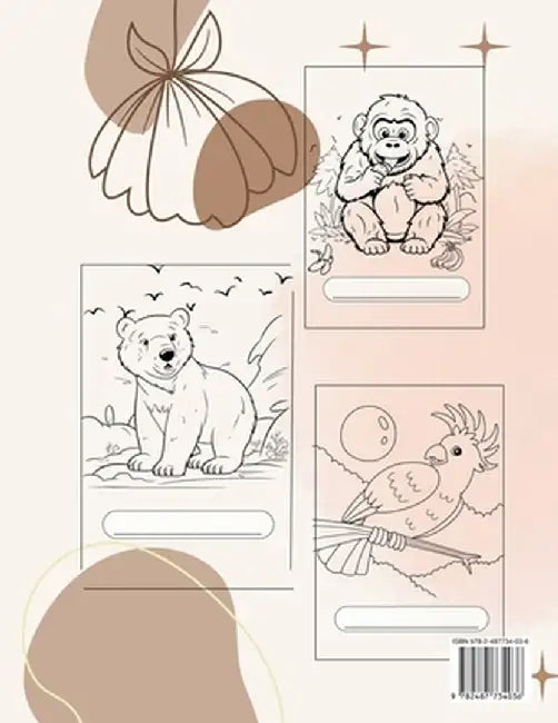 Jungles .Animal Coloring Book by Natali Dumna