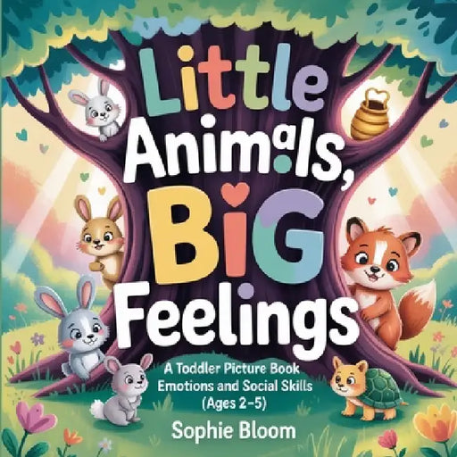 Little Animals, Big Feelings: A Toddler Picture Book About Emotions and Social Skills (Ages 2-5) by Sophie Bloom