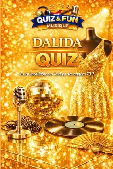 Dalida: Quiz, es-tu incollable sur la diva des années 70 ? by Olivier Palatin