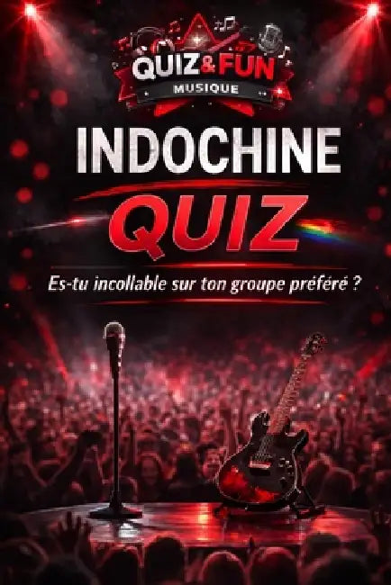 Indochine: Quiz, es-tu incollable sur ton groupe préféré ? by Olivier Palatin
