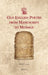 Old English Poetry from Manuscript to Message by Peter Lucas
