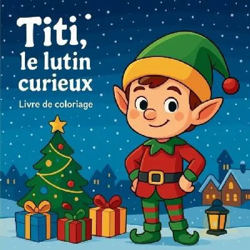 Titi, le lutin curieux - Livre de coloriage by Chris Martin