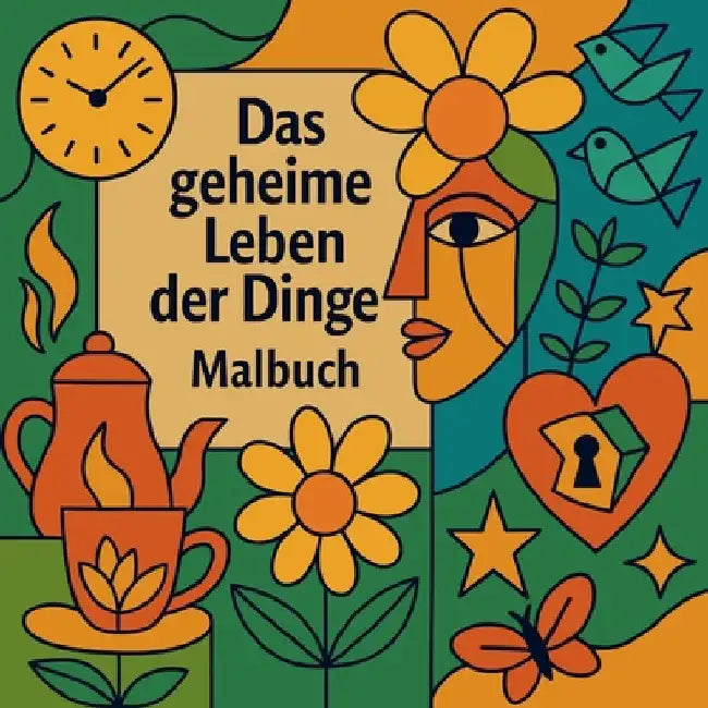 Das geheime Leben der Dinge - Malbuch by Kiki, Soso