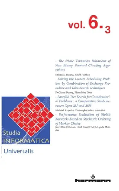 Studia Informatica Universalis n°6.3 by Ivan Lavallée