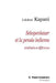 Schopenhauer et la pensée indienne: Similitudes et différences by Lakshmi Kapani