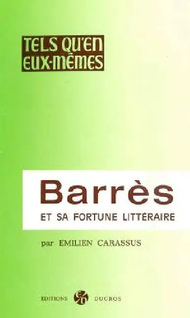 Tels Qu'en Eux-Memes by Emilien Carassus