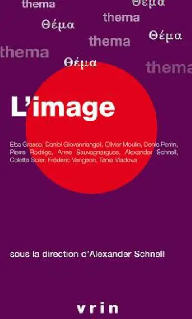 L'Image by Alexander Schnell, Jean-Pascal Anfray, Christophe Bouton