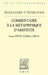 Commentaires a la Metaphysique d'Aristote: Livres Petit Alpha Et Beta by Alexandre D'Aphrodise, Gweltaz Guyomarc'h, Gweltaz Guyomarc'h