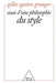 Essay on a Philosophy of Style / Essai d'une philosophie du style by Gilles-Gaston Granger