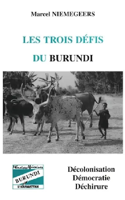 Les trois défis du Burundi: décolonisation, démocratie et déchirure by Marcel Niemeggers