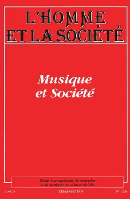Musique Et Société by Jean-Jacques Deldyck