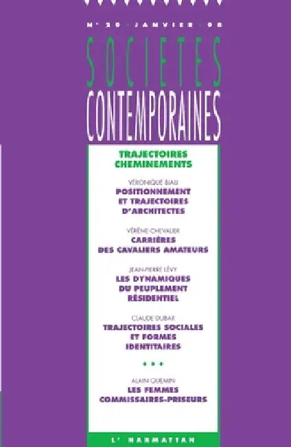 Trajectoires, cheminements by Societes Contemporaines