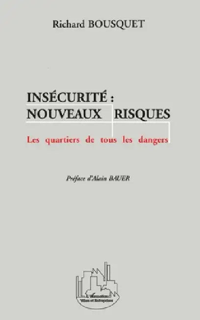 Insécurité: Nouveaux Risques by Bousquet Richard