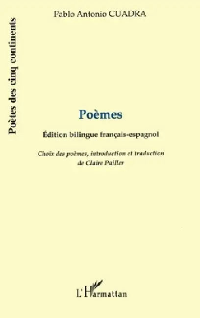 Poèmes by Cuadra Pablo Antonio