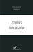 Etudes Sur Plotin by Michel Fattal