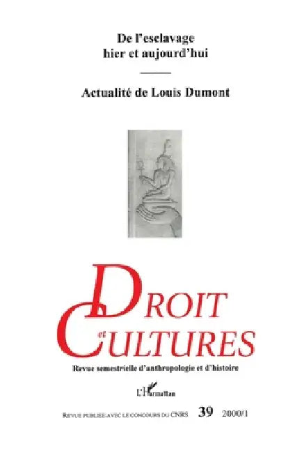 Droit Et Cultures N° 39 by Raymond Verdier