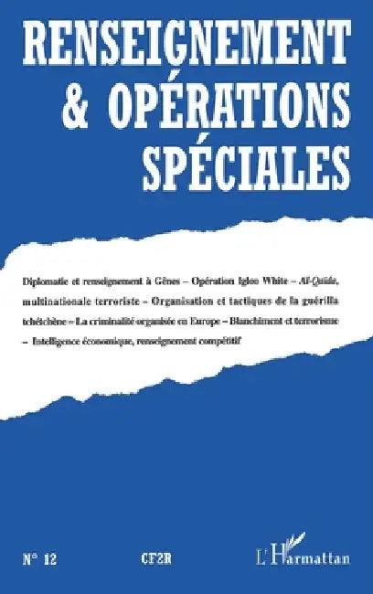 Renseignement et opérations spéciales by Cf2r