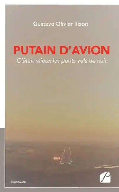Putain d'avion: C'était mieux les petits vols de nuit by Gustave Olivier Tison, Bernard Besret