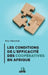 Les conditions de l'efficacité des coopératives en Afrique by Tadjudje Willy