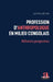 Profession d'anthropologue en milieu congolais: Réflexions prospectives by Joël Ipara Motema