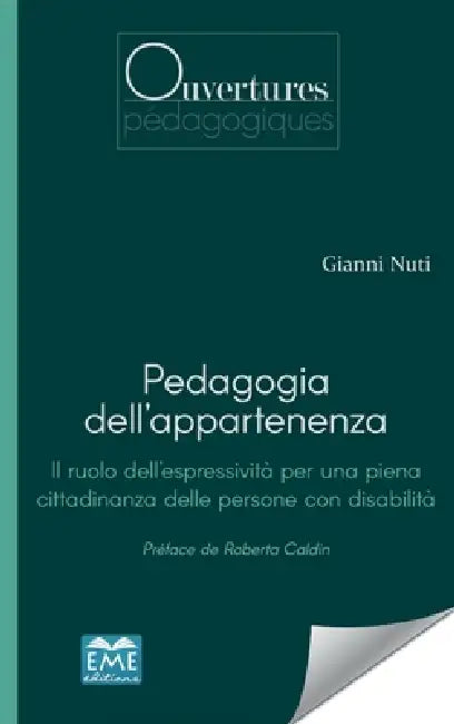 Pedagogia Dellappartenenza by Gianni Nuti