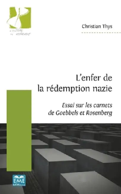L'enfer de la rédemption nazie: Essai sur les carnets de Goebbels et Rosenberg by Christian Thys