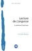 Lecture de L'angoisse: Le séminaire X de Lacan by Christian Fierens
