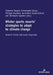 Winter sports resorts' strategies to adapt to climate change: General trends and local responses by Clémence Massart