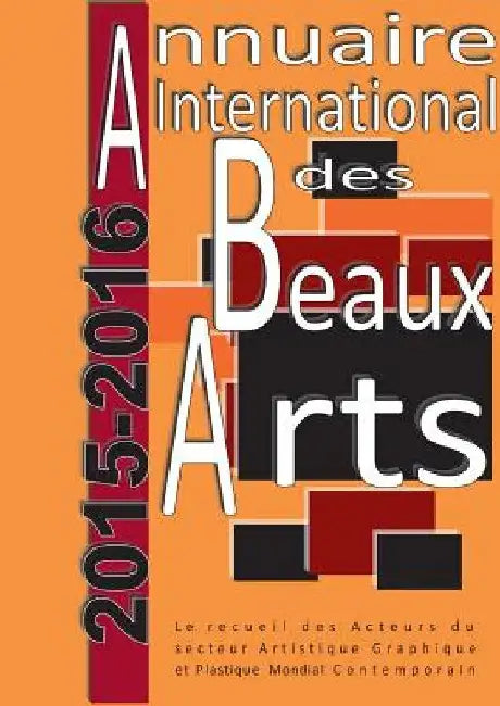 Annuaire international des Beaux Arts 2015-2016 by Diffusion, Art