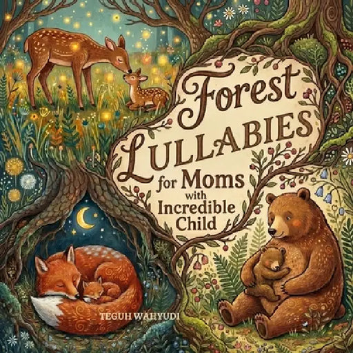 Forest Lullabies for Moms with Incredible Child: Beautiful Woodland Animal Themed Bedtime Storybook for Babies and Toddlers by Teguh Wahyudi