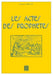Les actes des prophètes by Samuel Amsler