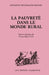 Pauvreté dans le monde rural by Pierre Maclouf