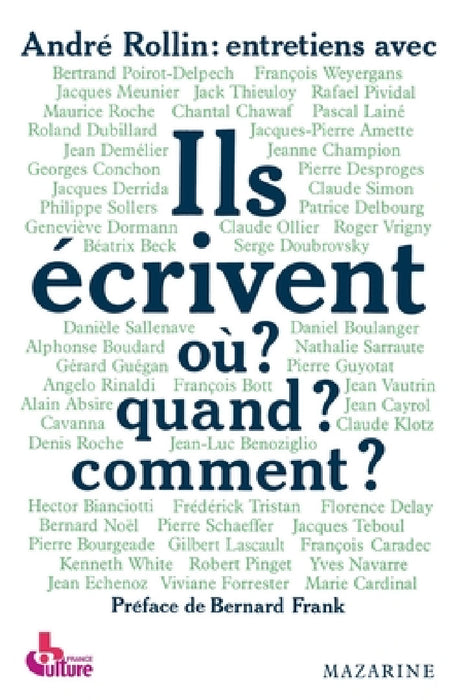 Ils écrivent où ? Quand ? Comment ? by Rollin-A