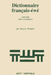 Dictionnaire français-éwé, suivi d'un index éwé-français by Jacques Rongier