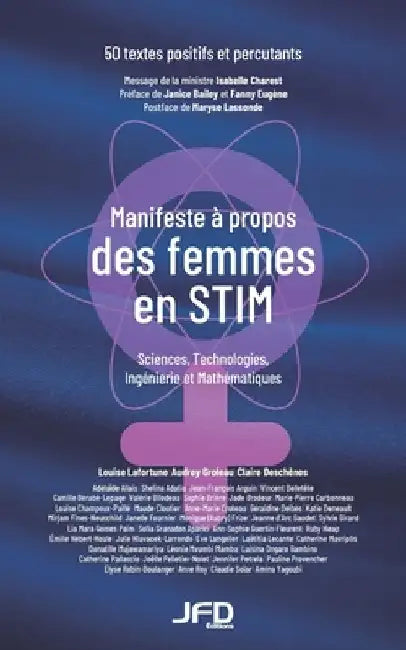 Manifeste a propos des femmes en STIM: 50 textes positifs et percutants by Audrey Groleau