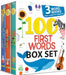 100 First Words Box Set: 3 Word Books That Stimulate Language (Us Edition) by Anne Paradis