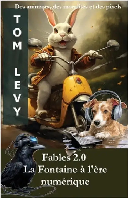 Fables 2.0 La Fontaine à l'ère numérique: Des animaux, des moralités et des pixels by Levy, Tom