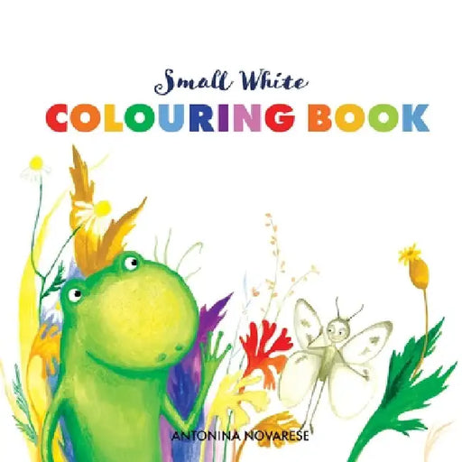 Small White Colouring Book by Antonina Novarese